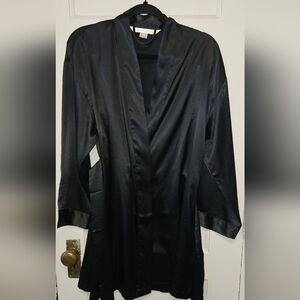 Victoria's Secret Elegant Black Robe